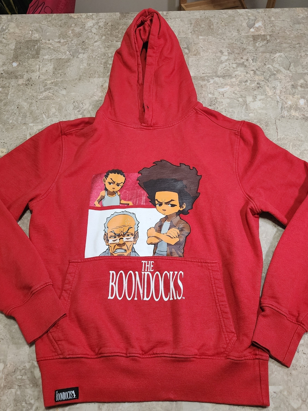 Red Graphic Hoodie -